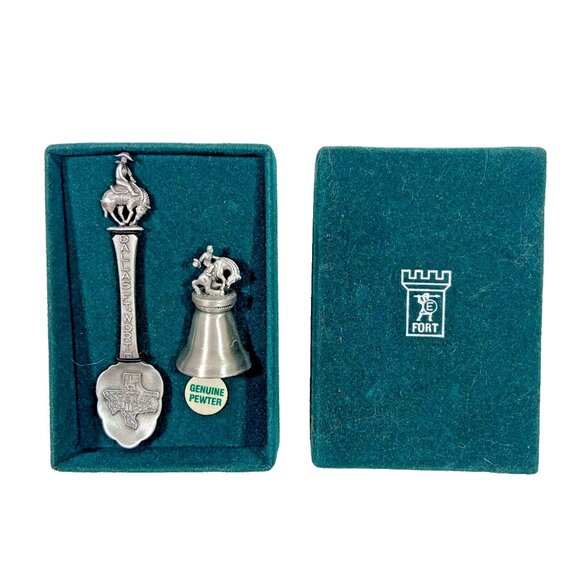 Dallas Ft. Worth, Texas Vintage Souvenir Spoon Collectible - Picture 2 of 5
